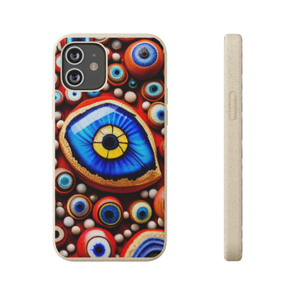 Biodegradable Phone Cases - Eye beads