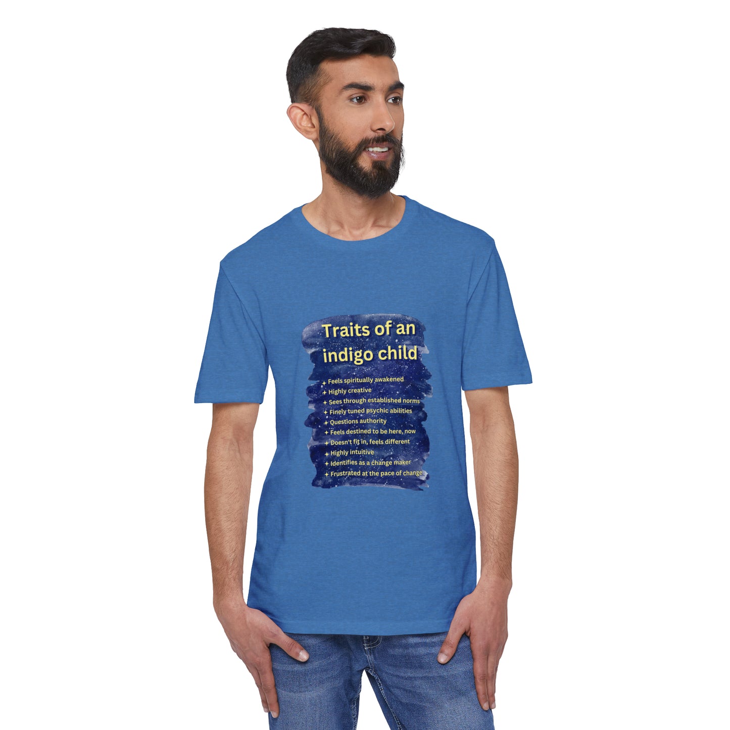 Unisex District® Re-Tee® - Traits of an Indigo