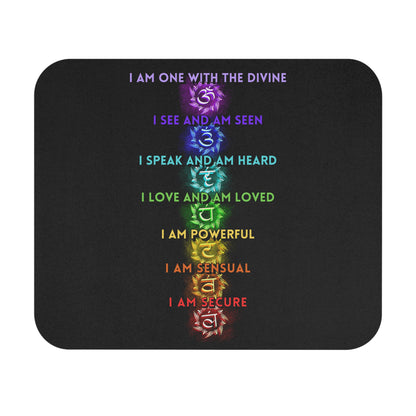 Mouse Pad (Rectangle) - I am One with the Divine