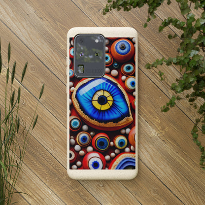 Biodegradable Phone Cases - Eye beads