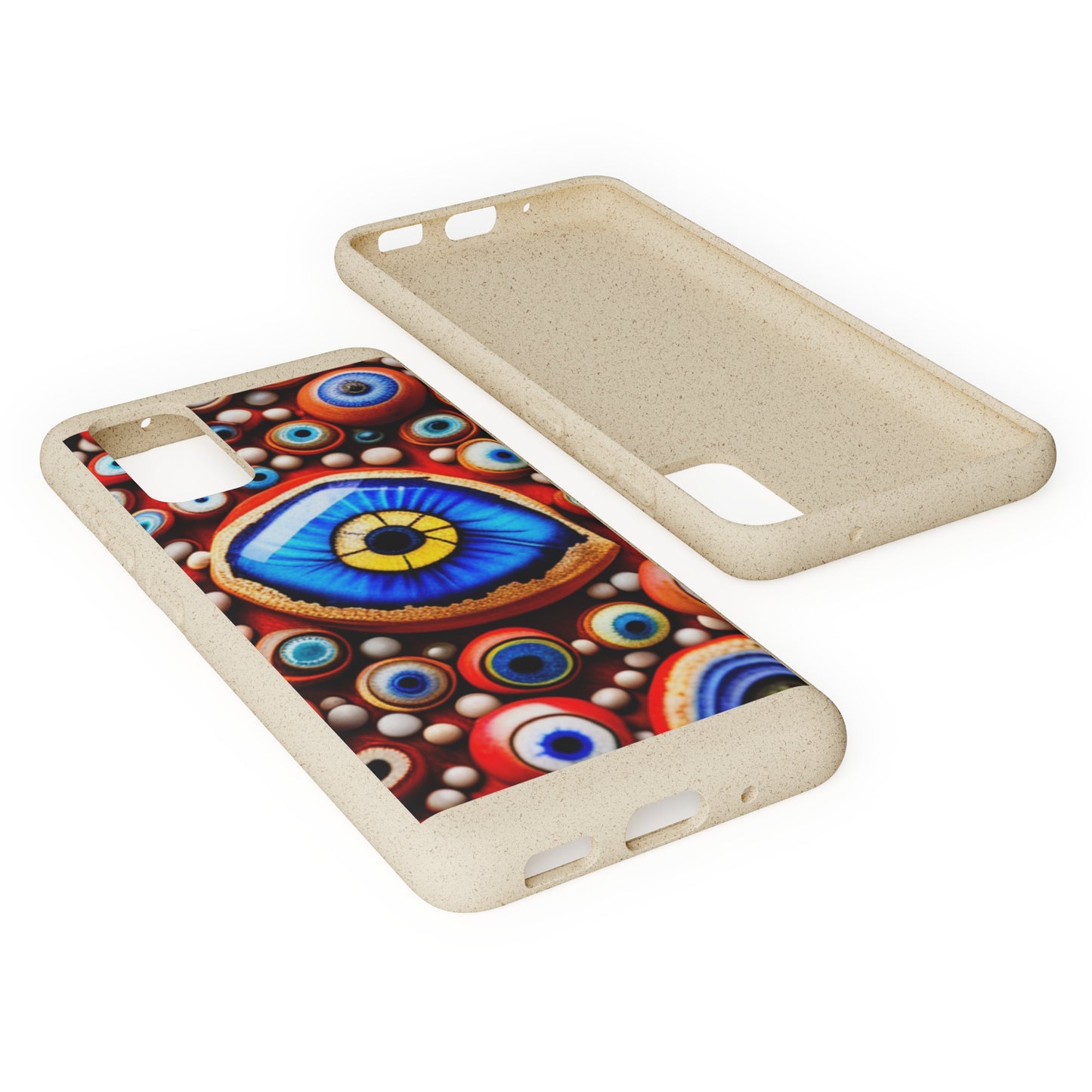Biodegradable Phone Cases - Eye beads