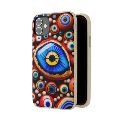 Biodegradable Phone Cases - Eye beads