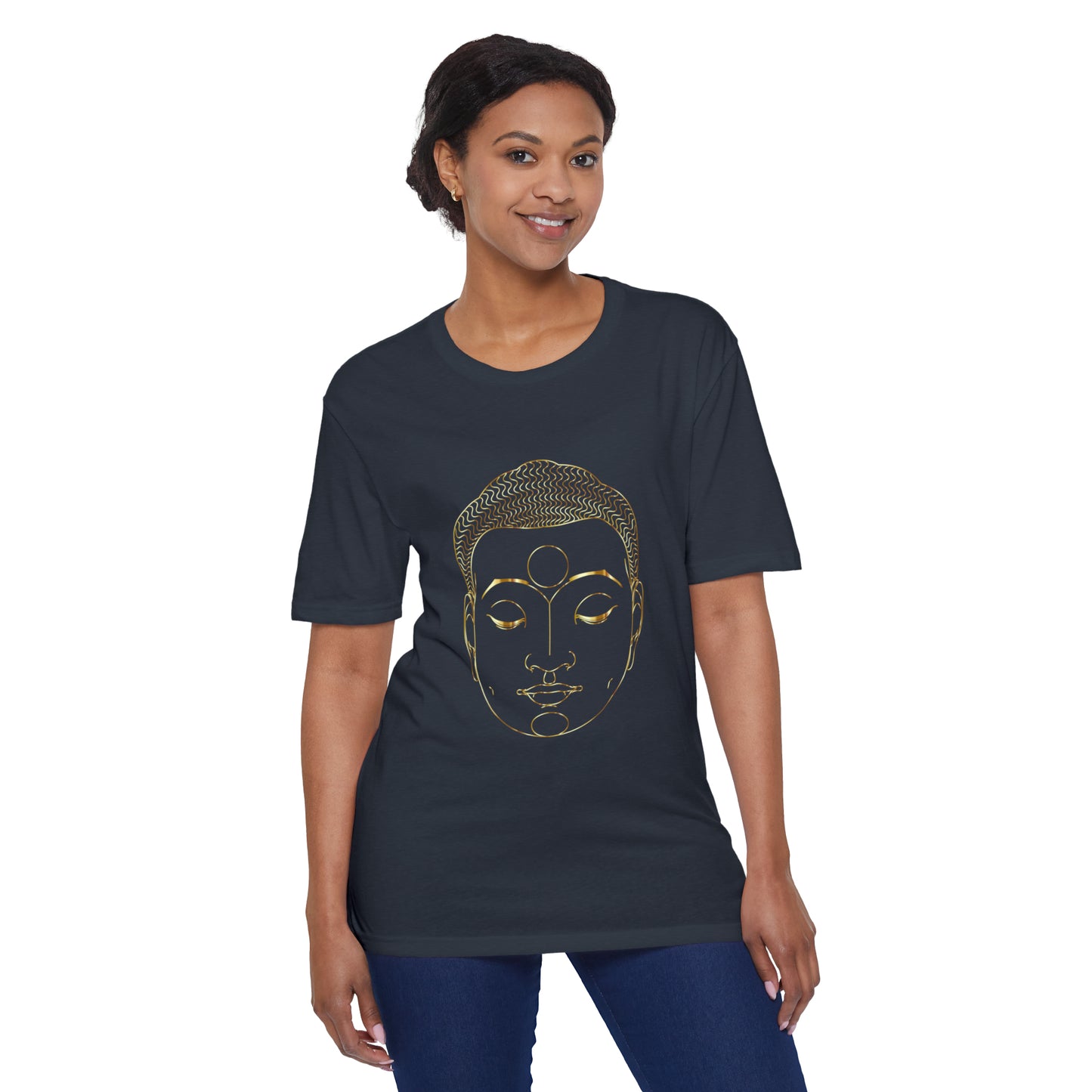 Unisex District® Re-Tee® - Golden Buddha