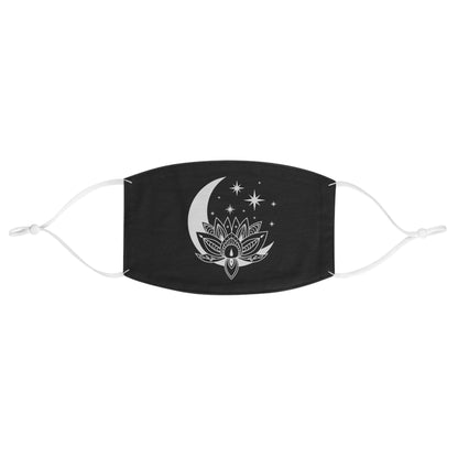 Fabric Face Mask - Lotus Moon