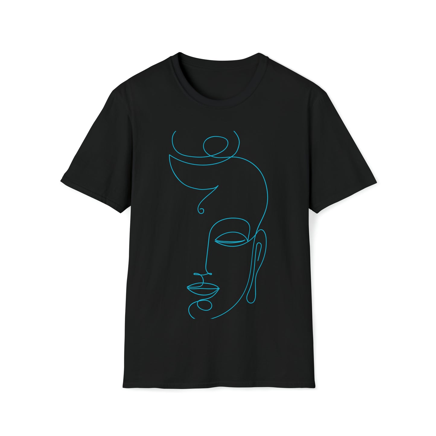 T-Shirt - Buddha outline