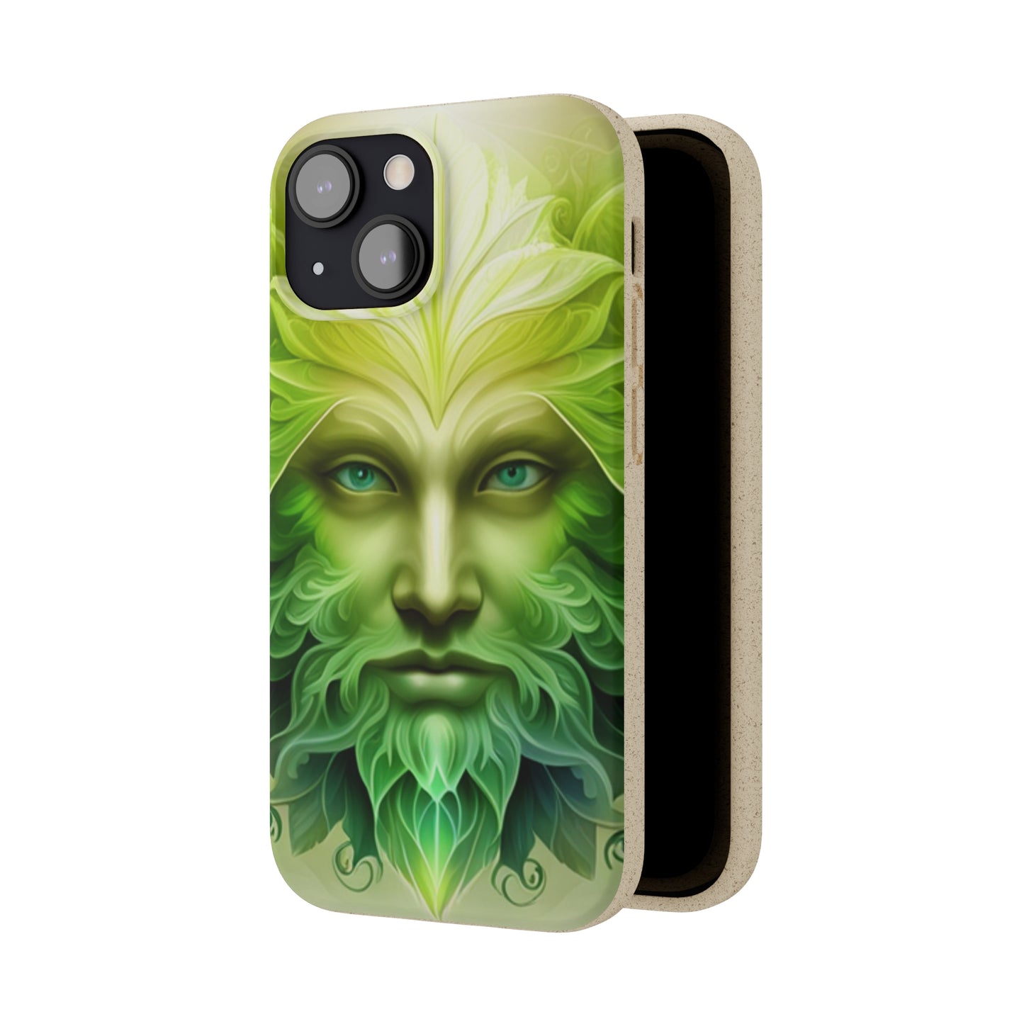 Biodegradable Phone Cases - Green Man - Spring - Rebirth
