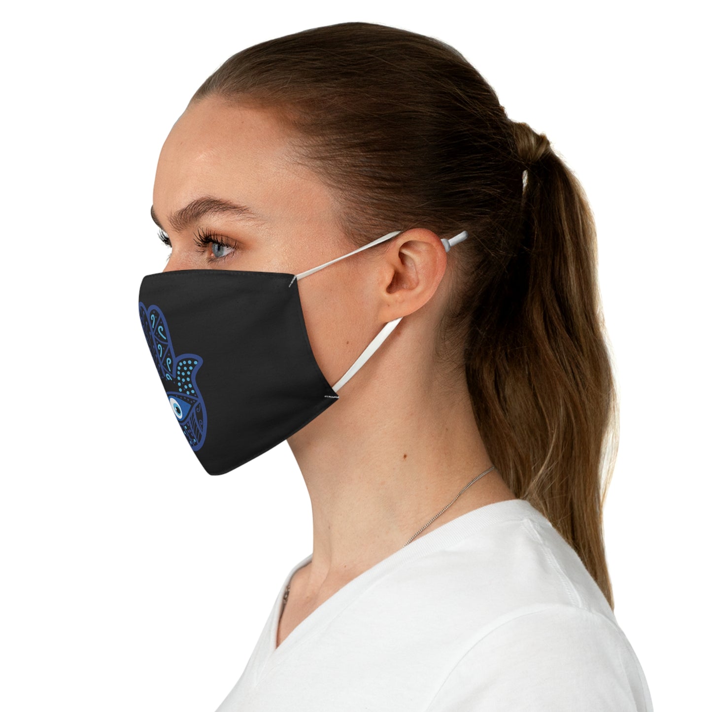 Fabric Face Mask - Hamsa - Hand of Fatima