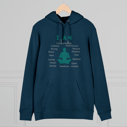 Eco-friendly Unisex Cruiser Hoodie - I am - man