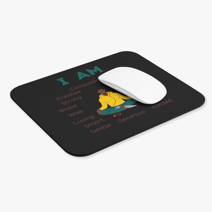 Mouse Pad (Rectangle) - I am - black man