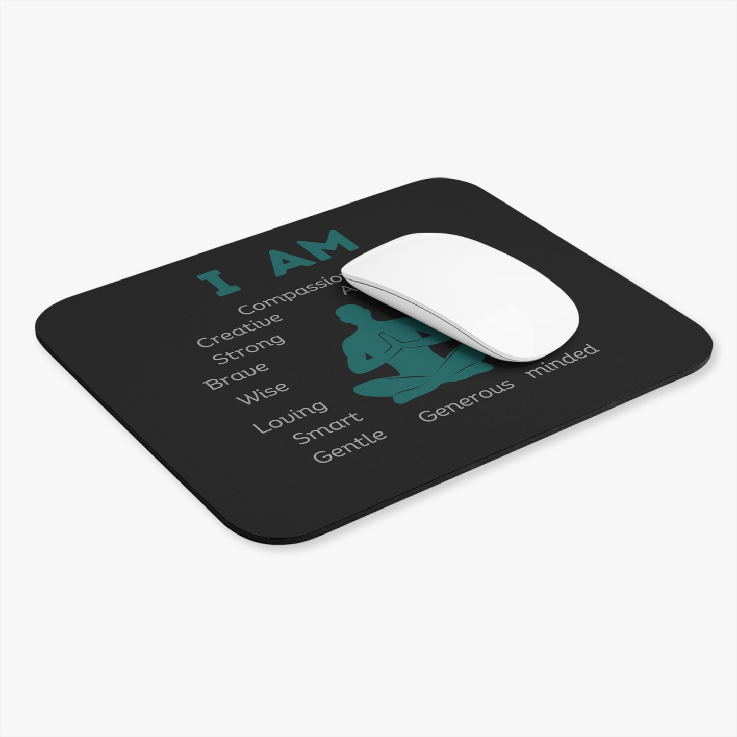 Mouse Pad (Rectangle) - I am - man
