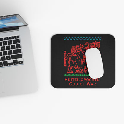 Mouse Pad (Rectangle) - Huitzilopochtli - Aztec God of War