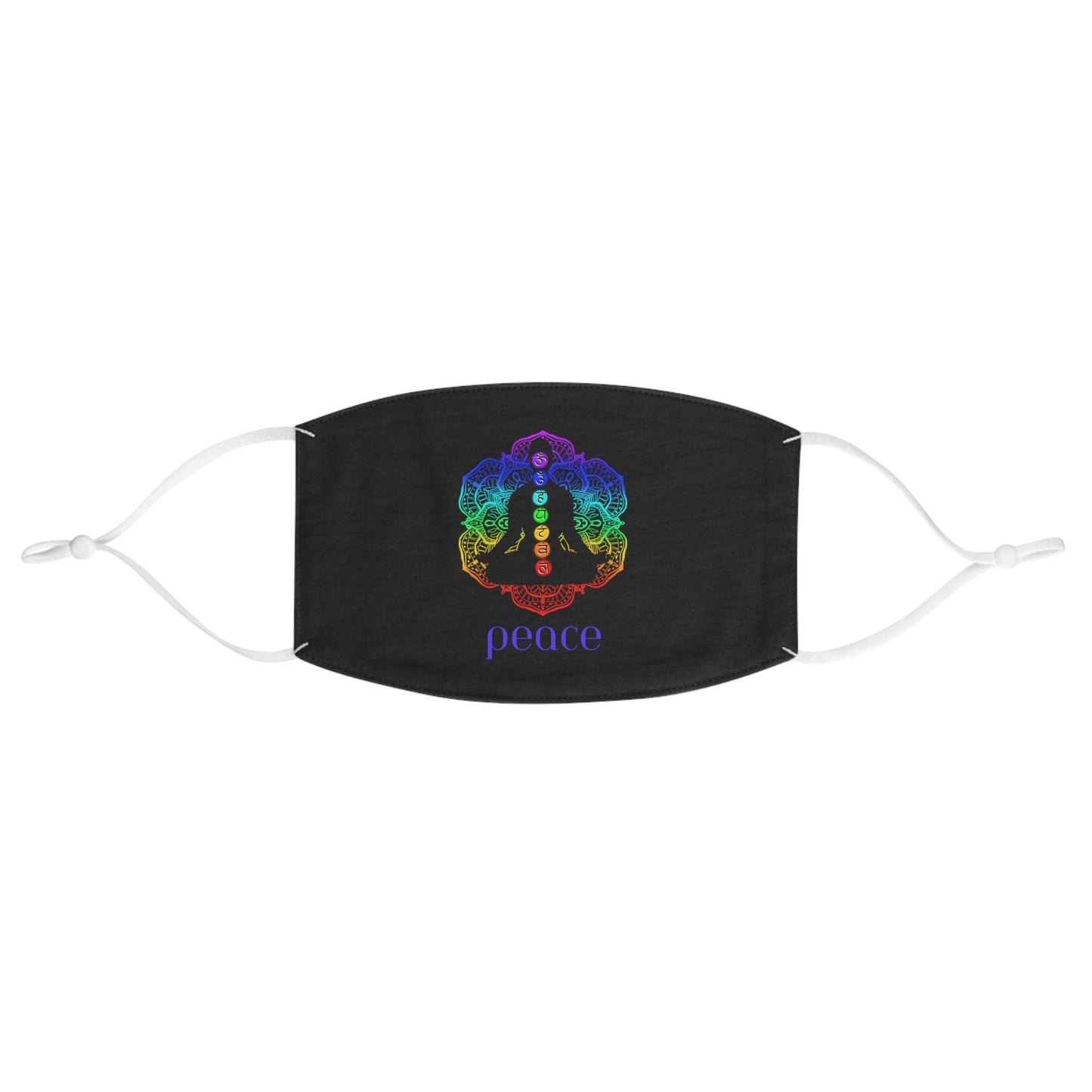 Fabric Face Mask - Chakra peace