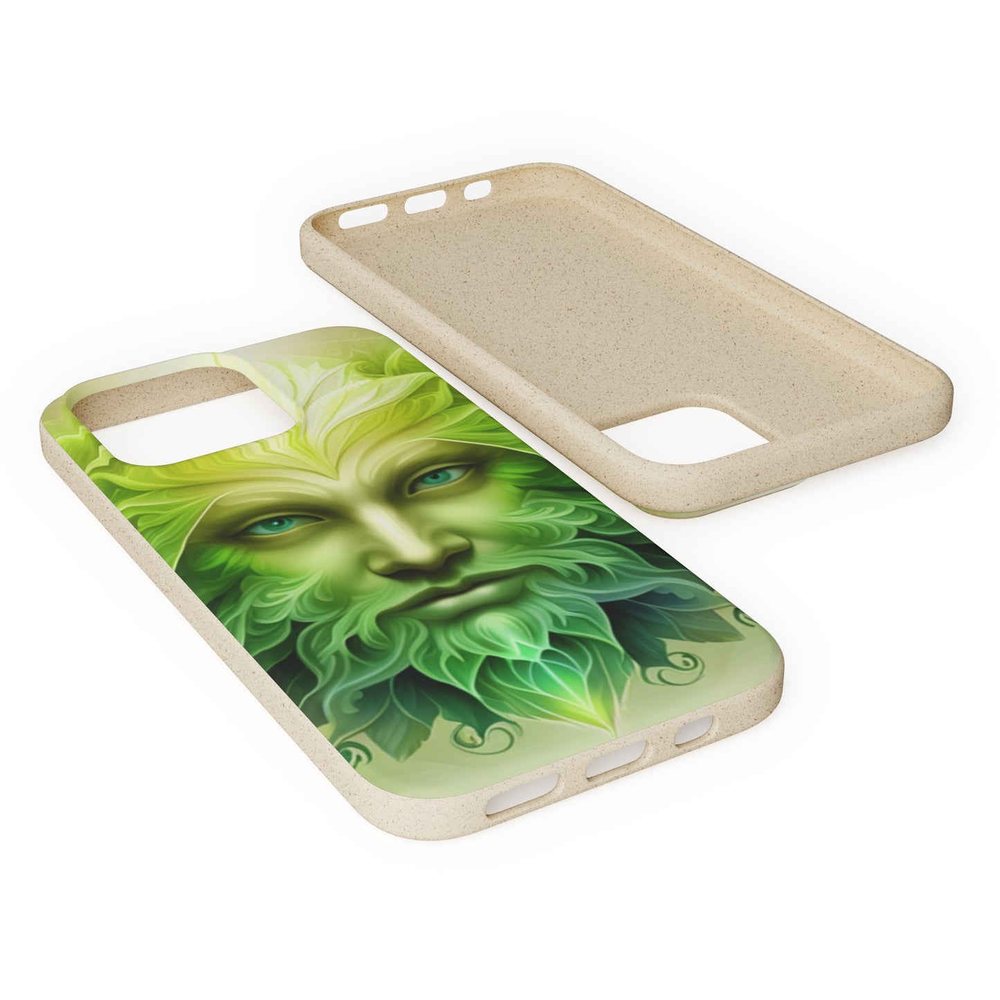 Biodegradable Phone Cases - Green Man - Spring - Rebirth
