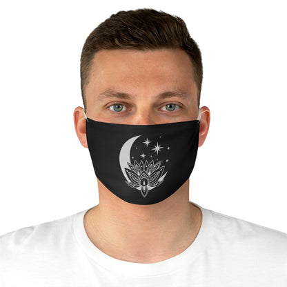 Fabric Face Mask - Lotus Moon