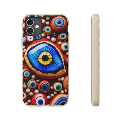 Biodegradable Phone Cases - Eye beads
