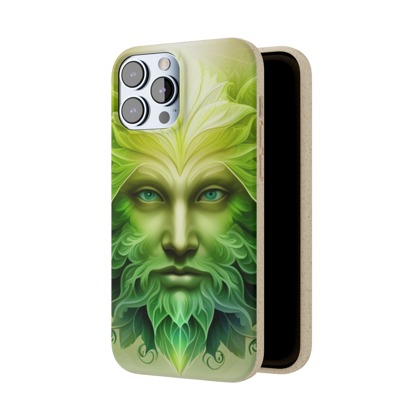 Biodegradable Phone Cases - Green Man - Spring - Rebirth