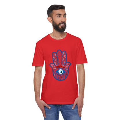 Unisex District® Re-Tee® - Hamsa - ancient symbol of health
