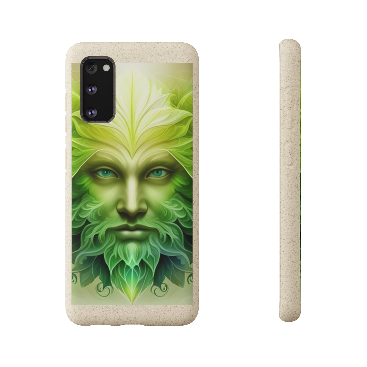 Biodegradable Phone Cases - Green Man - Spring - Rebirth