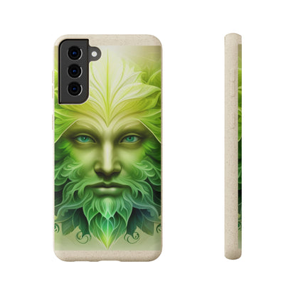 Biodegradable Phone Cases - Green Man - Spring - Rebirth