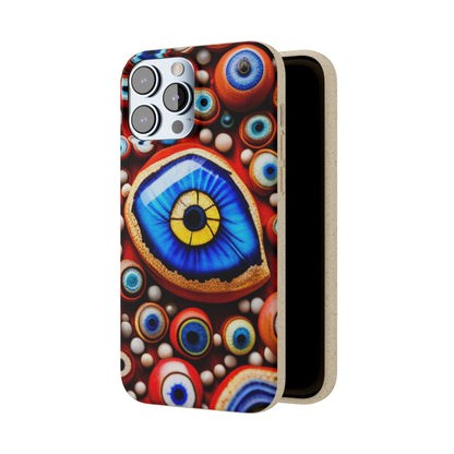 Biodegradable Phone Cases - Eye beads