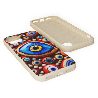 Biodegradable Phone Cases - Eye beads