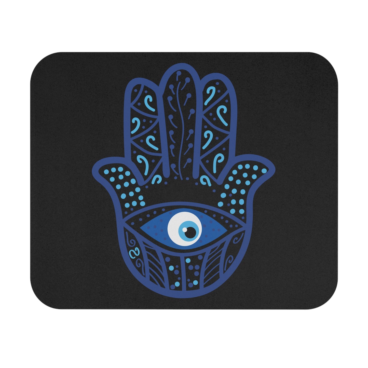 Mouse Pad (Rectangle) - Hamsa - Hand of Fatima - Ancient Symbol of Protection