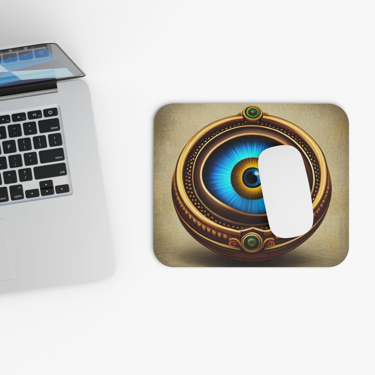 Mouse Pad (Rectangle) - Steampunk eye