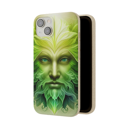 Biodegradable Phone Cases - Green Man - Spring - Rebirth