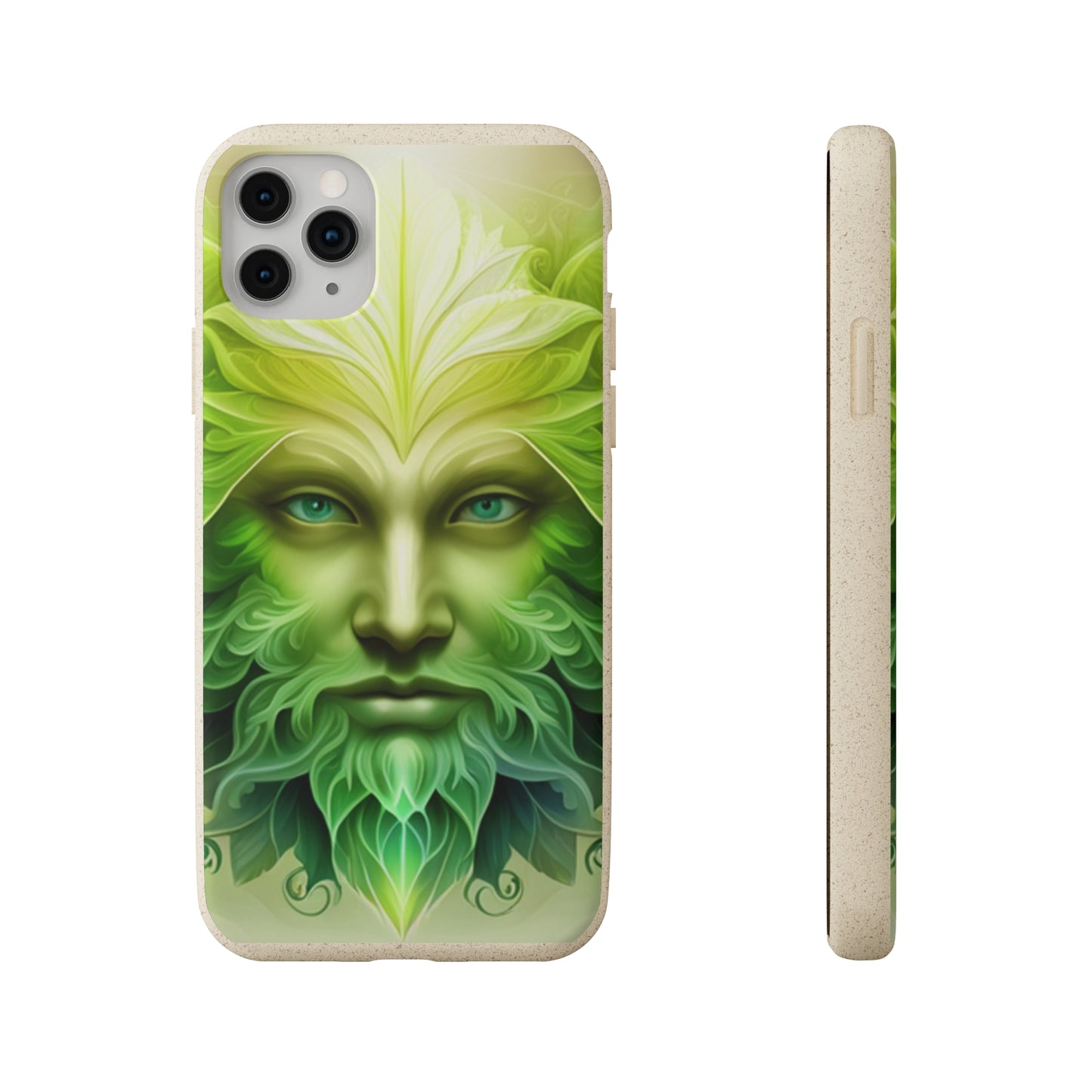 Biodegradable Phone Cases - Green Man - Spring - Rebirth