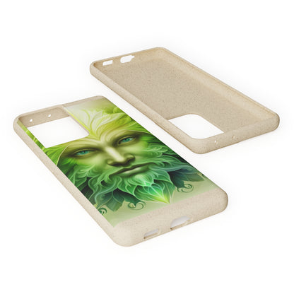 Biodegradable Phone Cases - Green Man - Spring - Rebirth