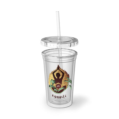 Acrylic Cup - Nature Yoga - Namaste