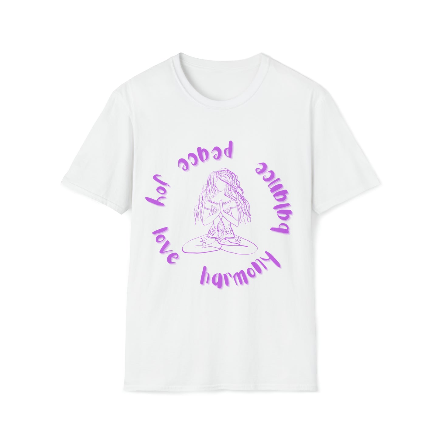 T-Shirt - Meditation Mama - Peace Balance Harmony Joy