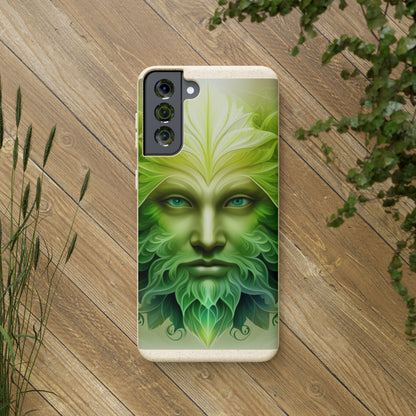 Biodegradable Phone Cases - Green Man - Spring - Rebirth