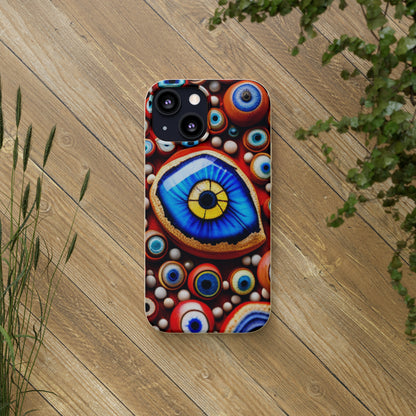 Biodegradable Phone Cases - Eye beads