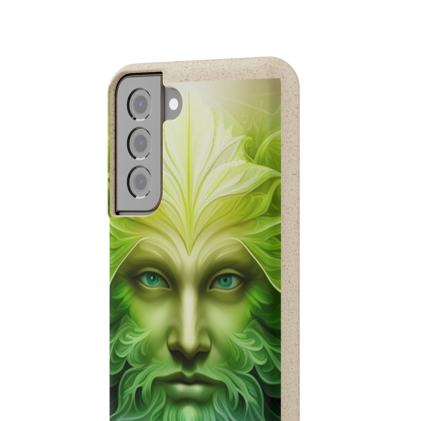 Biodegradable Phone Cases - Green Man - Spring - Rebirth
