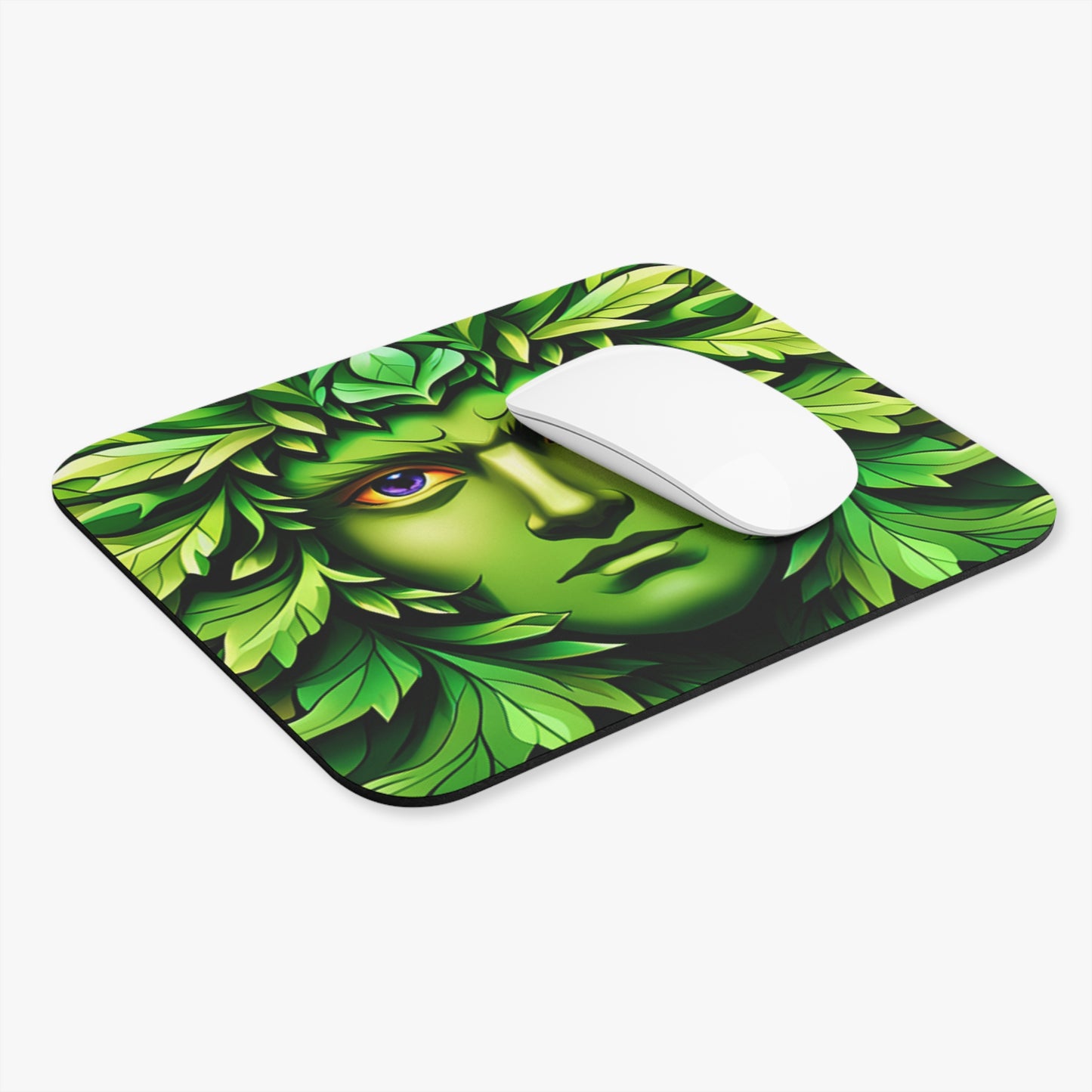 Mouse Pad (Rectangle) - Green Man rebirth