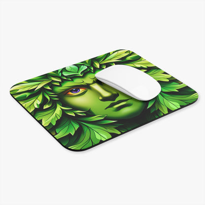 Mouse Pad (Rectangle) - Green Man rebirth