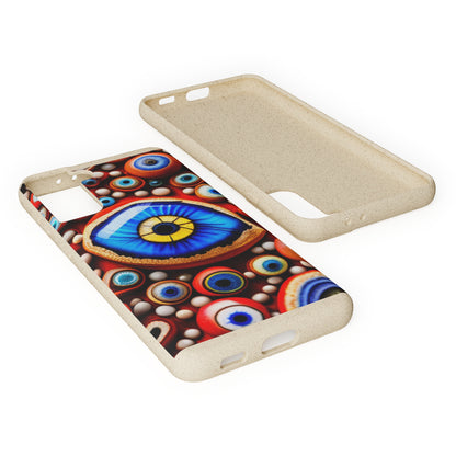 Biodegradable Phone Cases - Eye beads