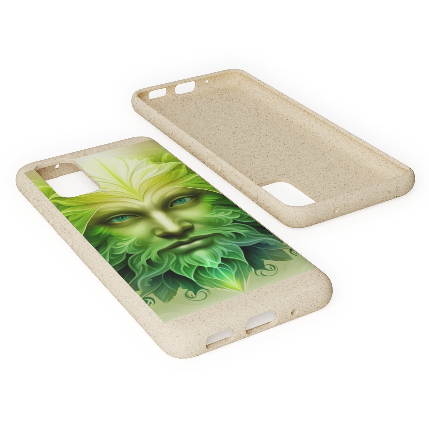 Biodegradable Phone Cases - Green Man - Spring - Rebirth