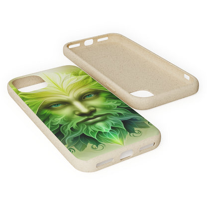 Biodegradable Phone Cases - Green Man - Spring - Rebirth
