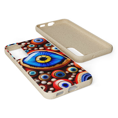 Biodegradable Phone Cases - Eye beads