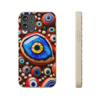 Biodegradable Phone Cases - Eye beads