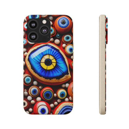 Biodegradable Phone Cases - Eye beads