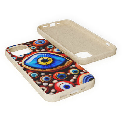 Biodegradable Phone Cases - Eye beads