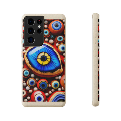 Biodegradable Phone Cases - Eye beads