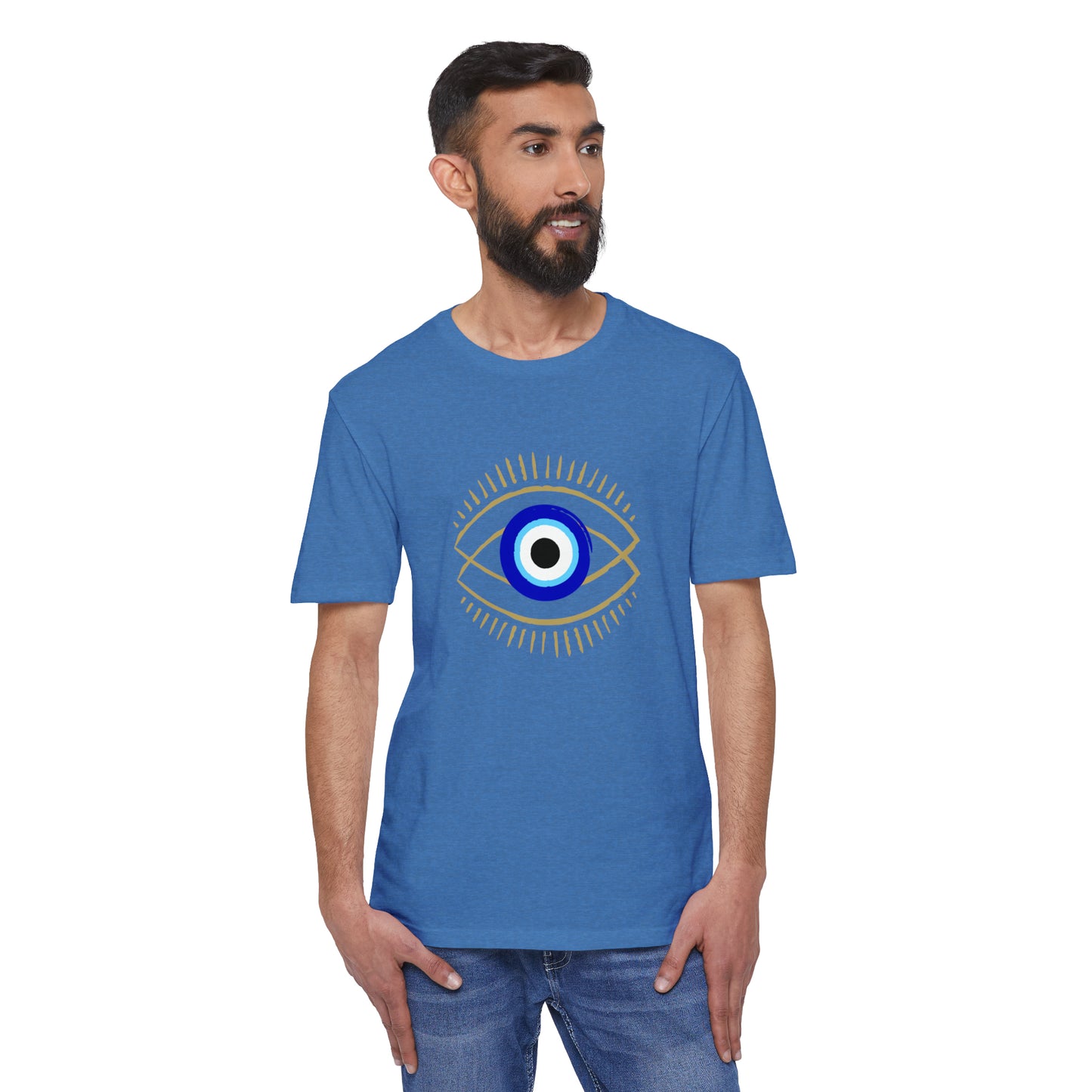 Unisex District® Re-Tee® - Protective evil eye symbol