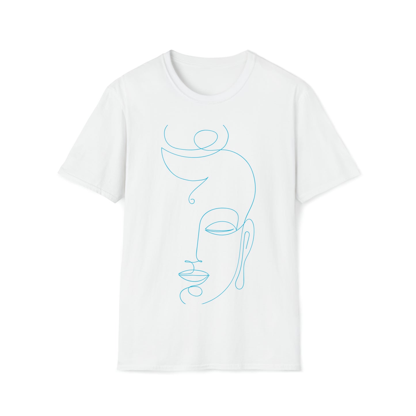 T-Shirt - Buddha outline