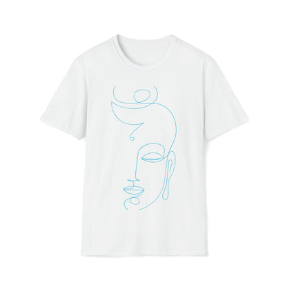 T-Shirt - Buddha outline
