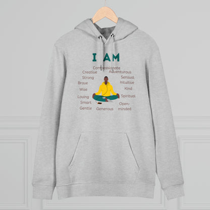 Eco-friendly Unisex Cruiser Hoodie - I am - black man