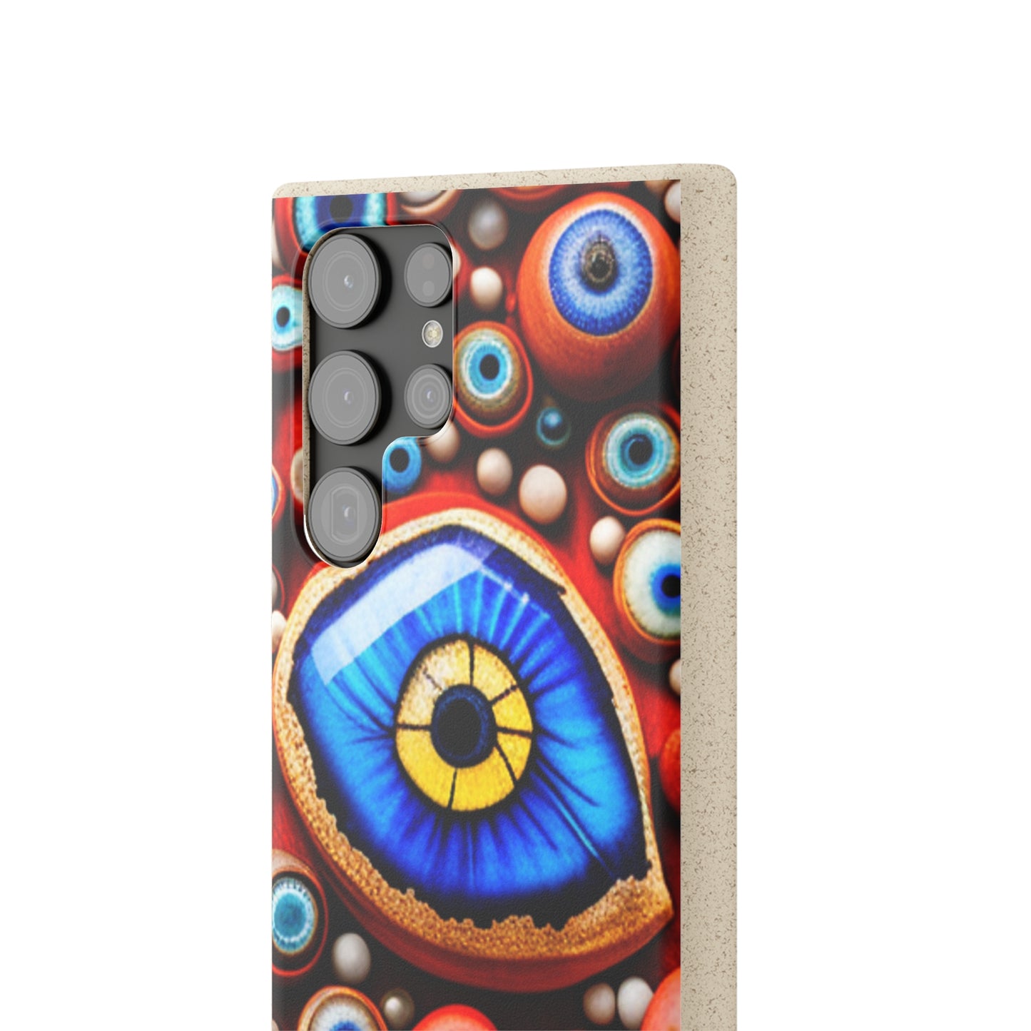 Biodegradable Phone Cases - Eye beads